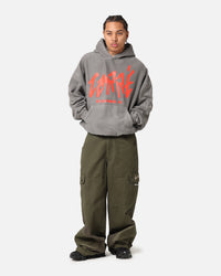 Carre Enterprise Hoodie Washed Charcoal