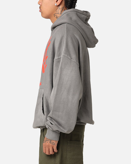 Carre Enterprise Hoodie Washed Charcoal