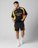 Loiter Subcultural Panel T-Shirt Black/Yellow