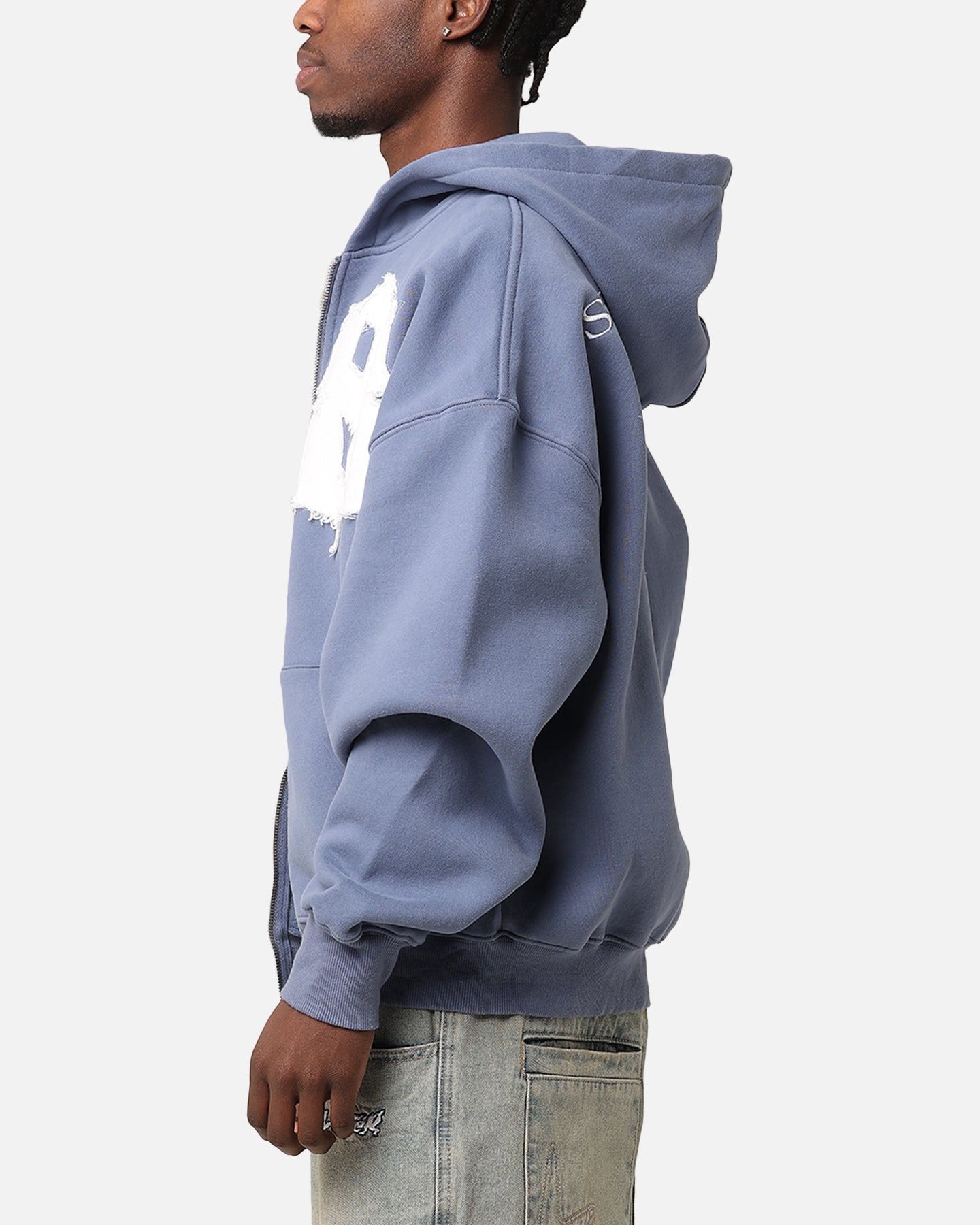 Loiter Star Child Zip Hoodie Navy | Culture Kings US