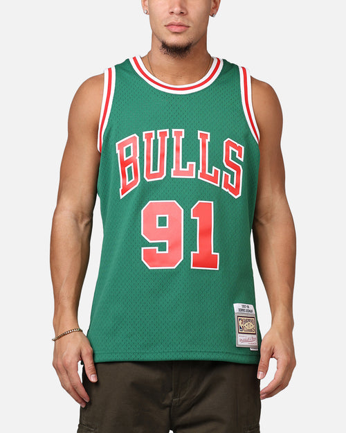 Mitchell & Ness Chicago Bulls Dennis Rodman 'Viva Mexico' '96-97 Swing Jersey Green/Red