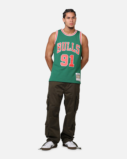 Mitchell & Ness Chicago Bulls Dennis Rodman 'Viva Mexico' '96-97 Swing Jersey Green/Red