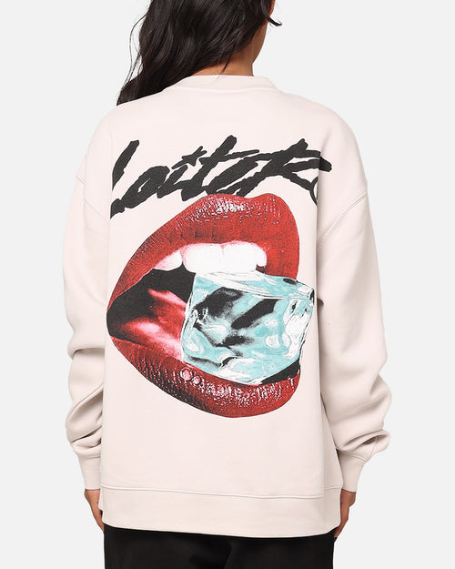 Loiter Cold Lips Crewneck Bone