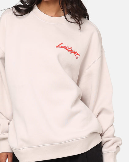 Loiter Cold Lips Crewneck Bone