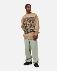 Saint Morta Zeus Heavy Crewneck Sand