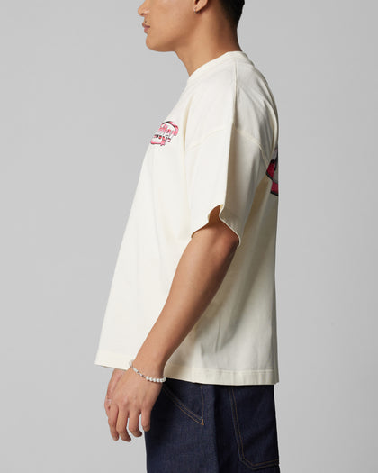 Loiter Metal Logo T-Shirt Off White