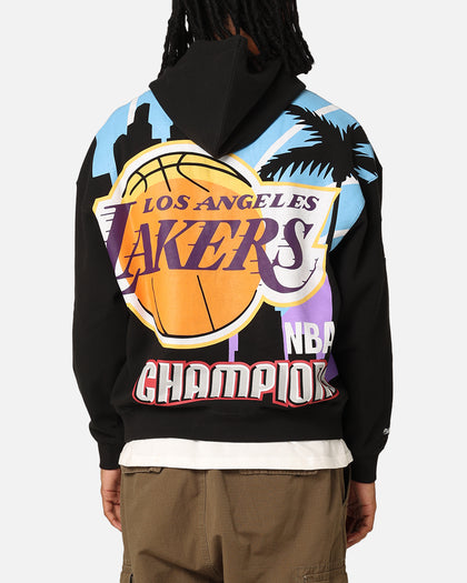Mitchell and Ness - Sudadera con capucha Team Logo Los Angeles Lakers Negro - Ryses Mitchell and Ness - Sudadera con capucha Team Logo Los Angeles Lakers Negro - Ryses
