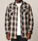Saint Morta Icon Flannel Shirt Tan/Black