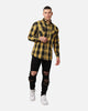 Saint Morta Icon Flannel Shirt Yellow/Black