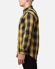 Saint Morta Icon Flannel Shirt Yellow/Black