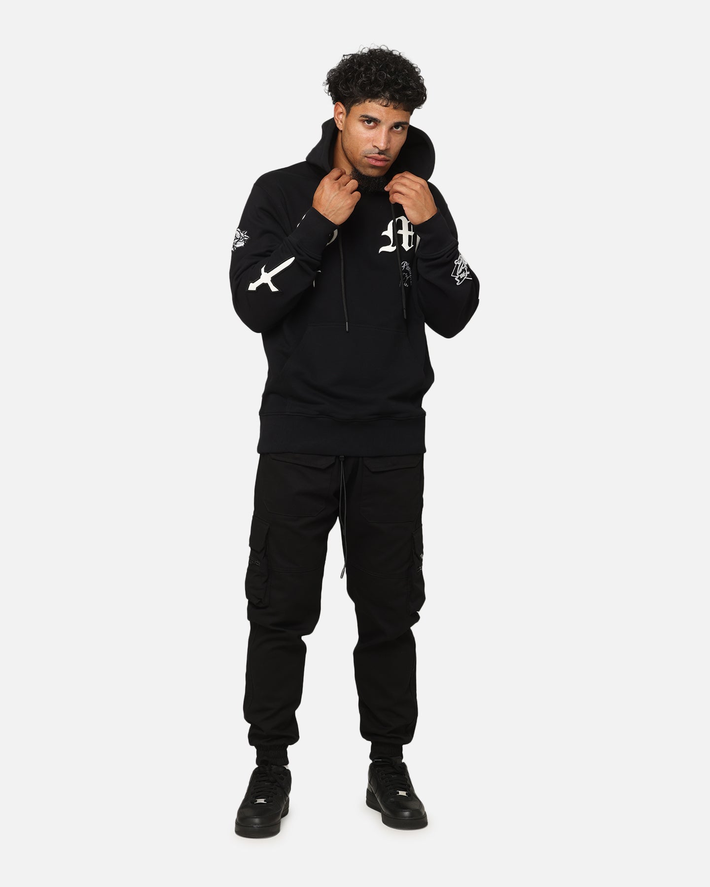 Saint Morta Graveyard V2 Hoodie Black/White | Culture Kings US