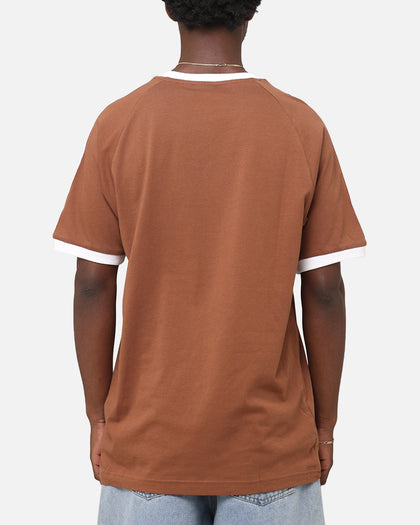 Adidas Classics 3-Stripes T-Shirt Brown