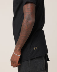 Saint Morta Chroma Lafayette T-Shirt Black/Gold
