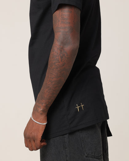 Saint Morta Chroma Lafayette T-Shirt Black/Gold