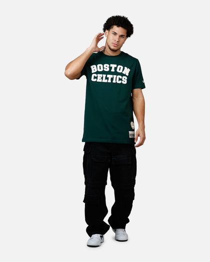 New Era Boston Celtics Logo Select T-Shirt Dark Green