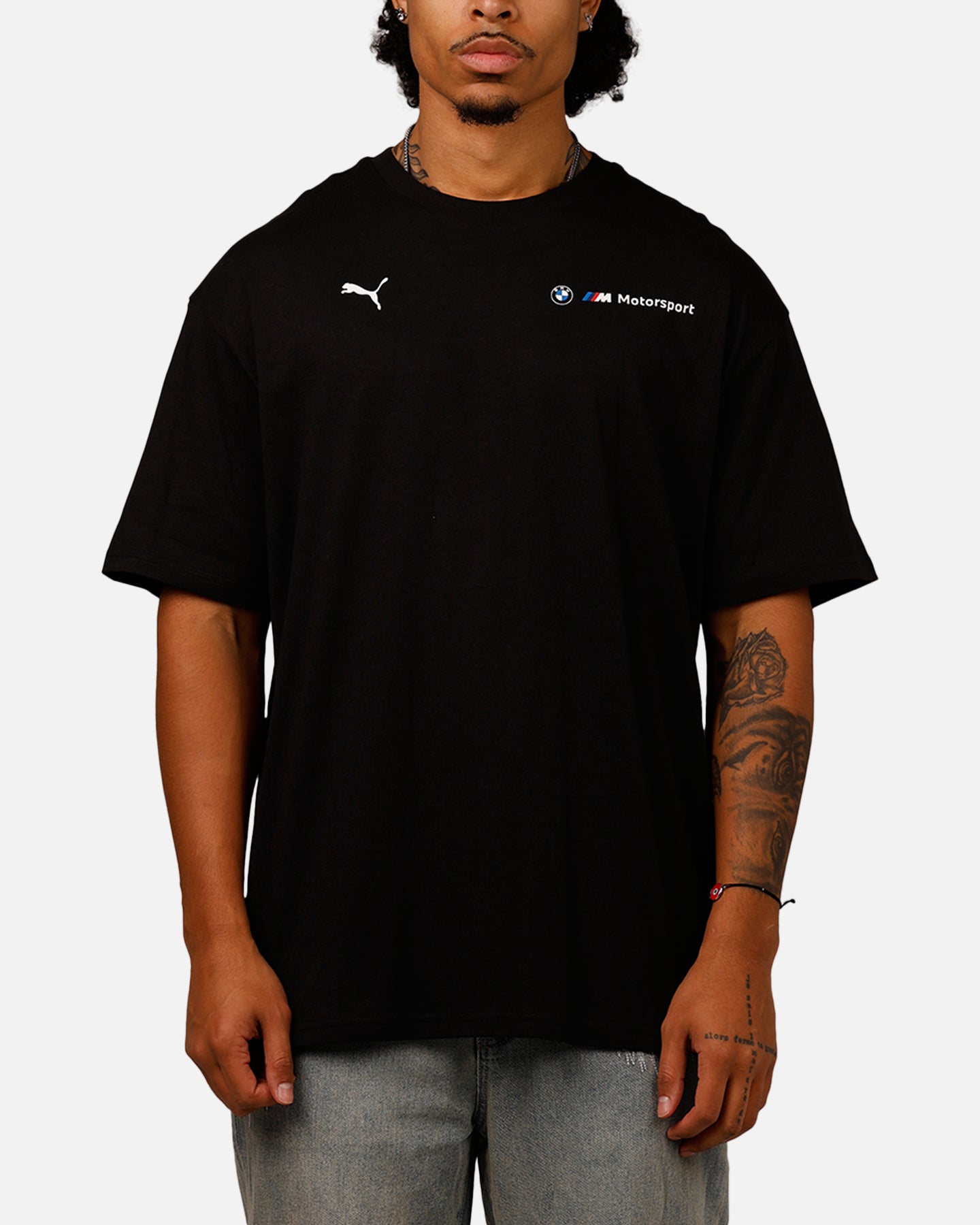 Puma X BMW MMS Stacked Lux T-Shirt Black | Culture Kings US