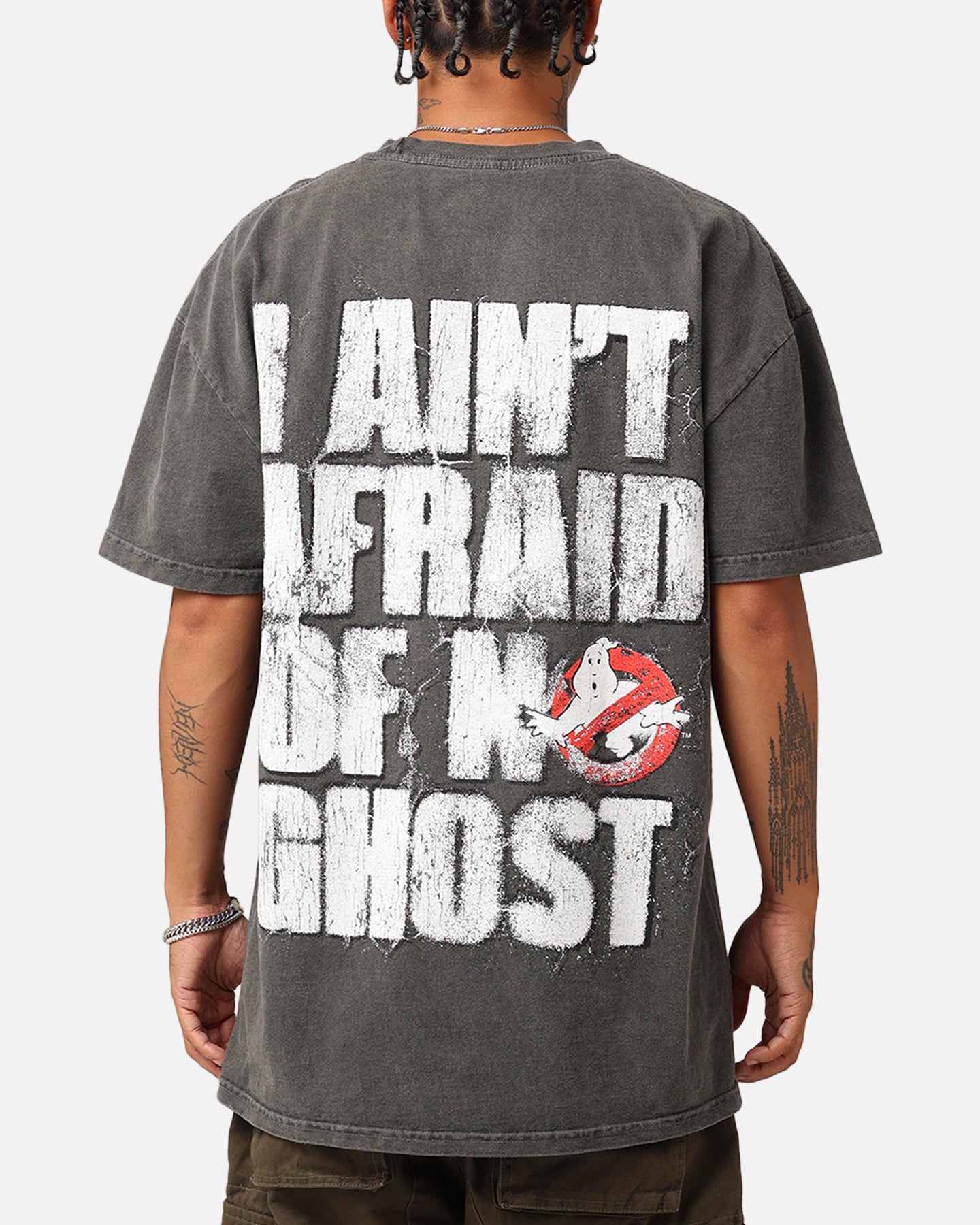 Goat Crew X Ghostbusters Heavyweight T-Shirt Black Wash | Culture