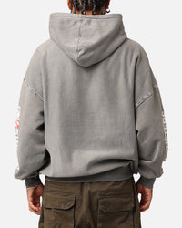 Goat Crew X Ghostbusters Heavyweight Hoodie Washed Charcoal