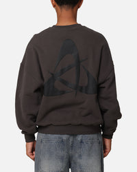 The Anti Order Atomic Crewneck Washed Charcoal