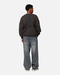 The Anti Order Atomic Crewneck Washed Charcoal