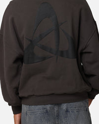 The Anti Order Atomic Crewneck Washed Charcoal