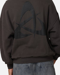 The Anti Order Atomic Crewneck Washed Charcoal