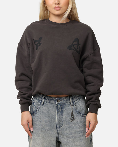 The Anti Order Atomic Crewneck Washed Charcoal