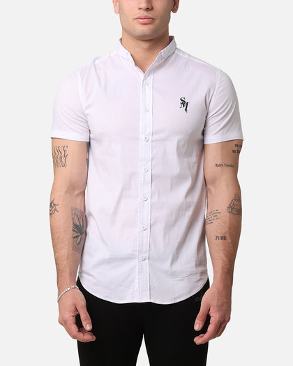 Saint Morta Alpha Horoma Slim Fit Short Sleeve Shirt White