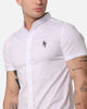 Saint Morta Alpha Horoma Slim Fit Short Sleeve Shirt White