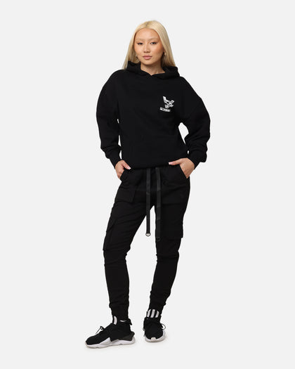 The Anti Order Hyphen Premium Hoodie Black