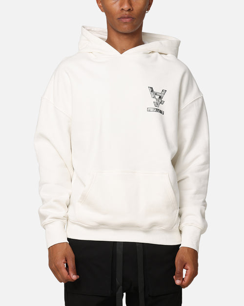 The Anti Order Hyphen Premium Hoodie White