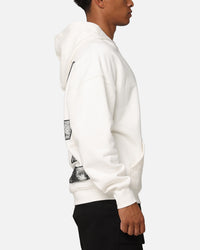 The Anti Order Hyphen Premium Hoodie White