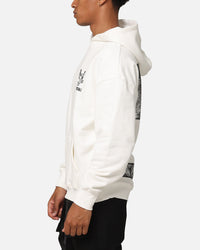 The Anti Order Hyphen Premium Hoodie White