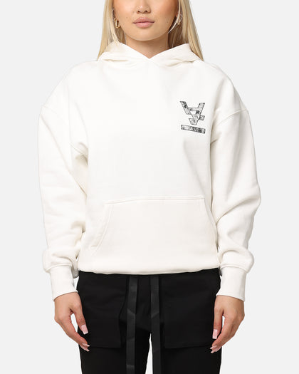 The Anti Order Hyphen Premium Hoodie White