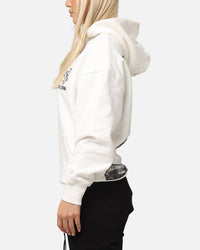 The Anti Order Hyphen Premium Hoodie White