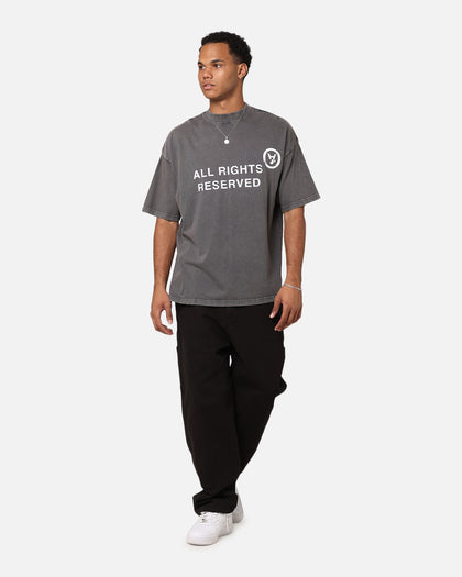 The Anti Order All Rights Reserved T-Shirt Washed Charcoal