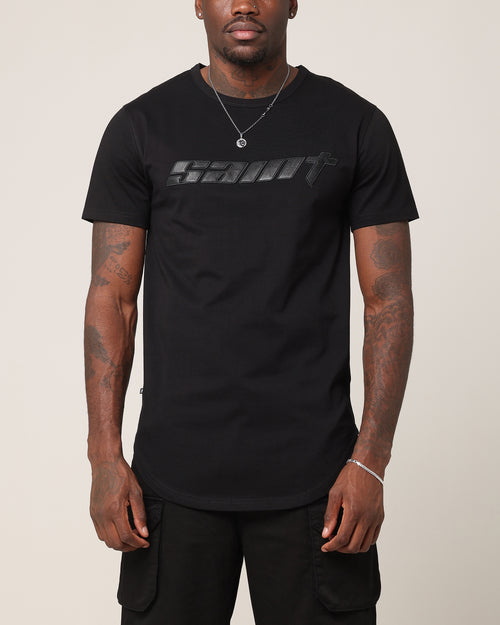 Saint Morta Faith El Duplo T-Shirt Black/Black