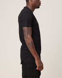 Saint Morta Faith El Duplo T-Shirt Black/Black