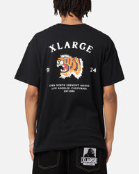 X-Large North Vermont Ave T-Shirt Solid Black