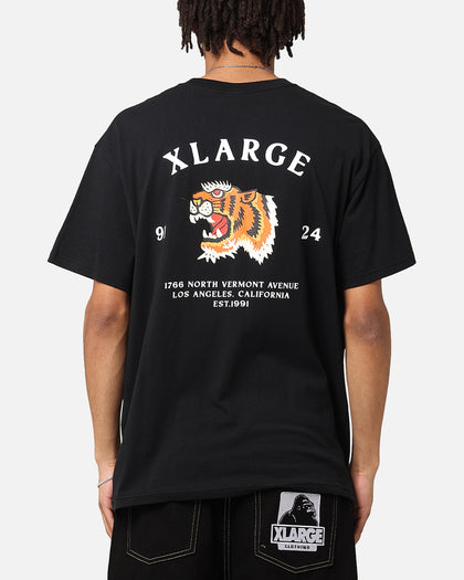X-Large North Vermont Ave T-Shirt Solid Black