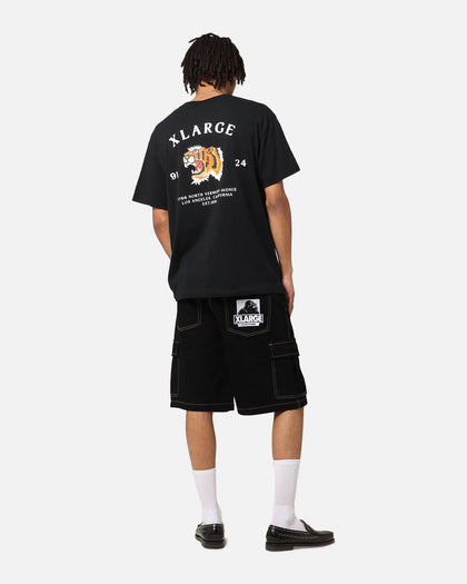X-Large North Vermont Ave T-Shirt Solid Black