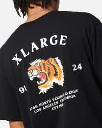 X-Large North Vermont Ave T-Shirt Solid Black
