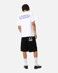 X-Large Slanted Store T-Shirt Solid White