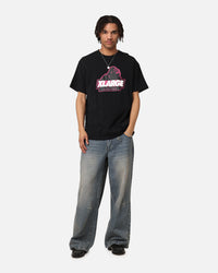 X-Large Slanted Store T-Shirt Solid Black