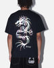 X-Large UV Dragon T-Shirt Solid Black