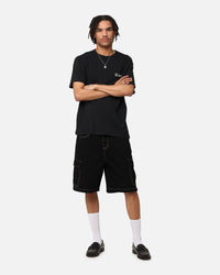 X-Large UV Dragon T-Shirt Solid Black