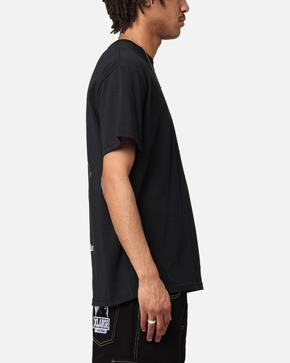 X-Large UV Dragon T-Shirt Solid Black