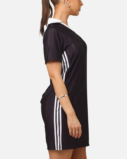Adidas Women's 3-Stripes Pinstripe Dress Aurora Black | Culture Kings US Adidas Women's 3-Stripes Pinstripe Dress Aurora Black | Culture Kings US