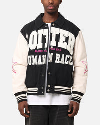 Loiter Vice City Varsity Jacket Black