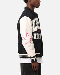 Loiter Vice City Varsity Jacket Black
